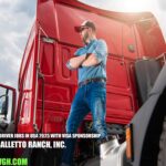 Van & Tractor Driver Jobs in USA 2025 with Visa Sponsorship | Balletto Ranch, Inc.