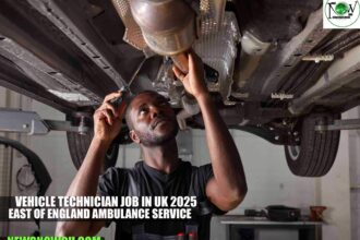 Vehicle Technician Job in UK 2025 | East of England Ambulance Service Trust