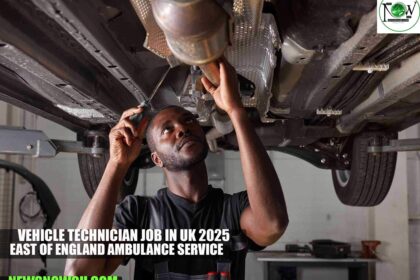 Vehicle Technician Job in UK 2025 | East of England Ambulance Service Trust