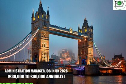 Administration Manager Job in UK 2026