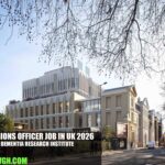 Admissions Officer Job in UK 2026 | UK Dementia Research Institute