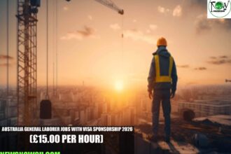 Australia General Laborer Jobs with Visa Sponsorship
