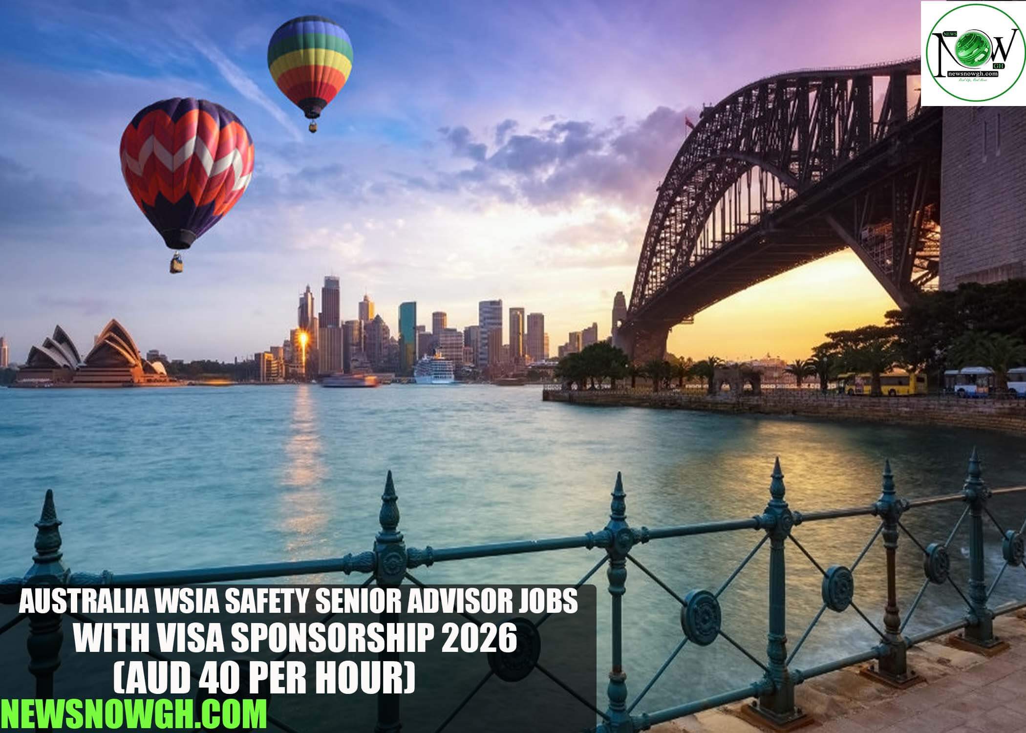 Australia WSIA Safety Senior Advisor Jobs