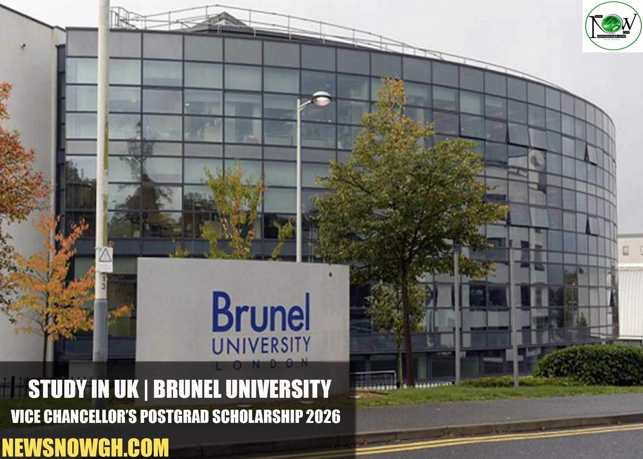Brunel University Vice Chancellor’s Postgrad Scholarship
