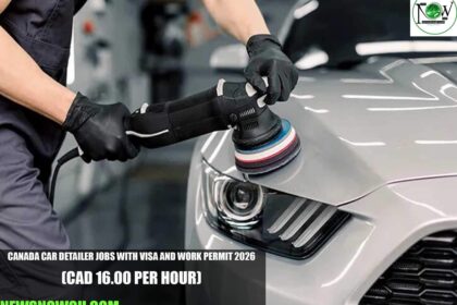 Canada Car Detailer Jobs with Visa and Work Permit 2026