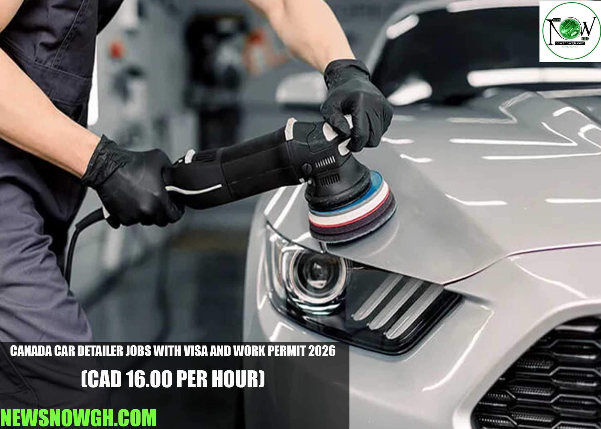 Canada Car Detailer Jobs with Visa and Work Permit 2026