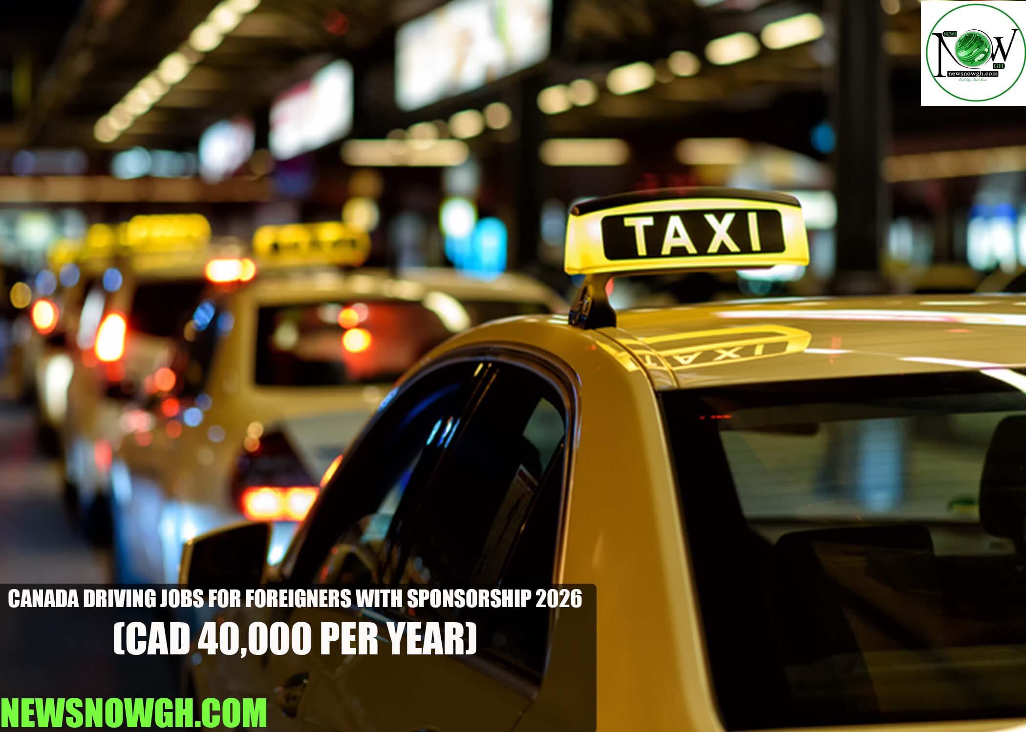 Canada Driving Jobs for Foreigners with Sponsorship