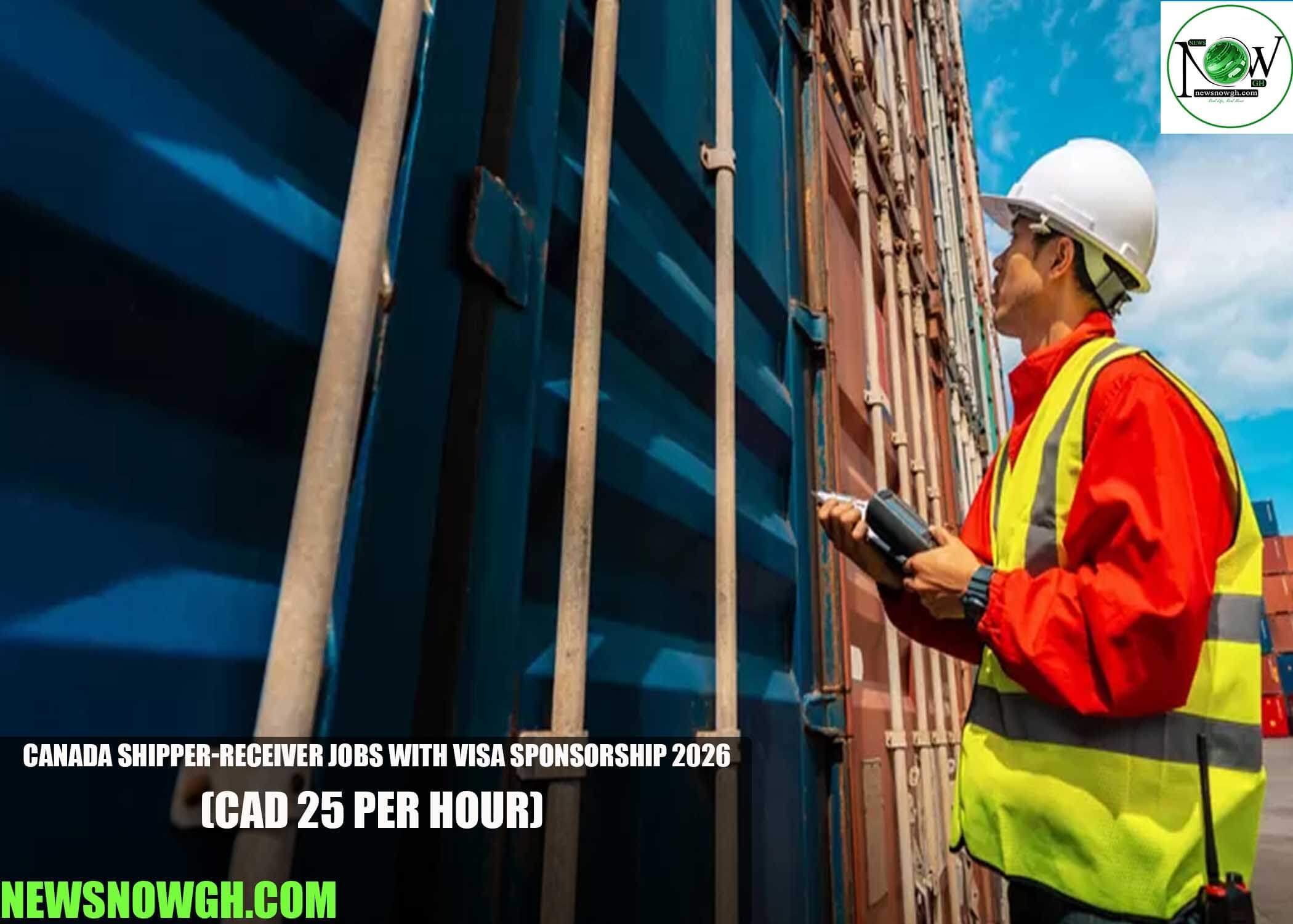 Canada Shipper-Receiver Jobs with Visa Sponsorship
