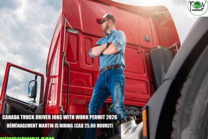 Canada Truck Driver Jobs With Work Permit 2026