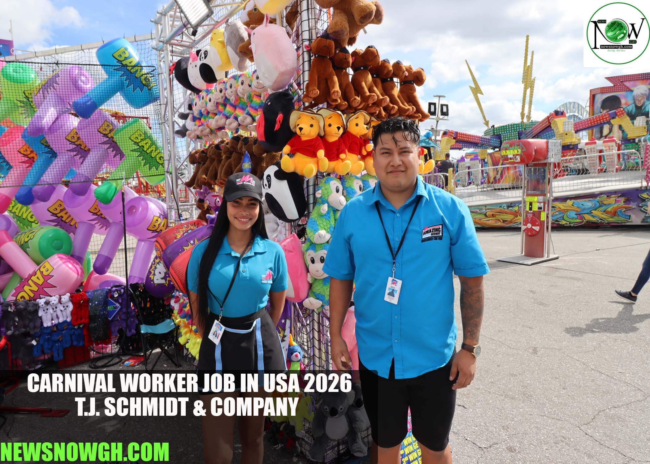 Carnival Worker Job in USA 2026 | T.J. Schmidt & Company