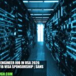 Data Engineer Job in USA 2026 with H-1B Visa Sponsorship | SANS