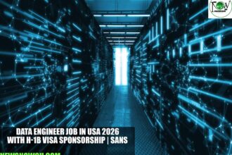 Data Engineer Job in USA 2026 with H-1B Visa Sponsorship | SANS