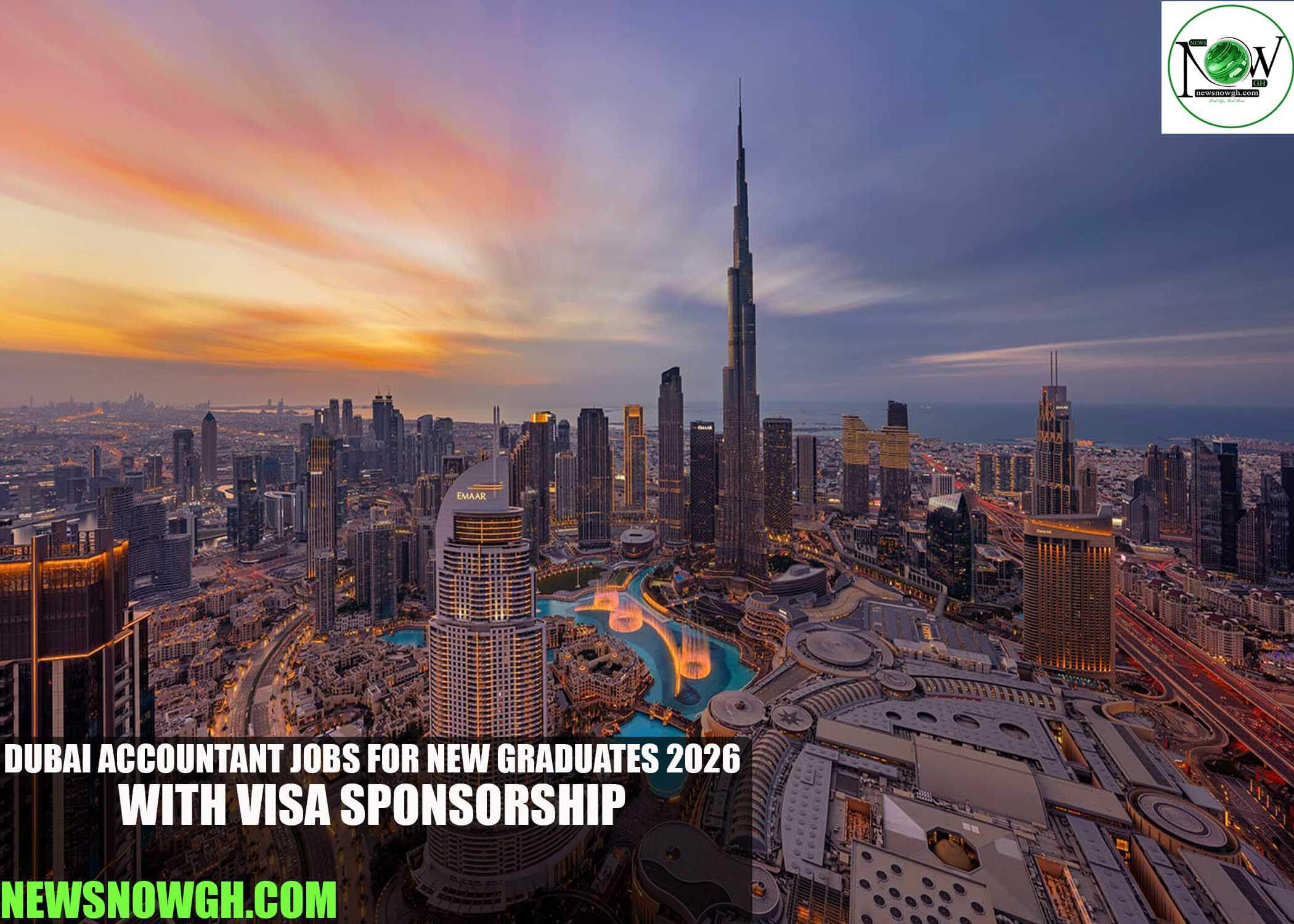 Dubai Accountant Jobs for New Graduates 2026