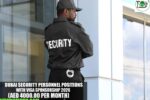 Dubai Security Personnel Positions