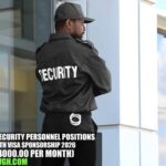 Dubai Security Personnel Positions