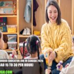 Early Childhood Educator Job in Canada 2026