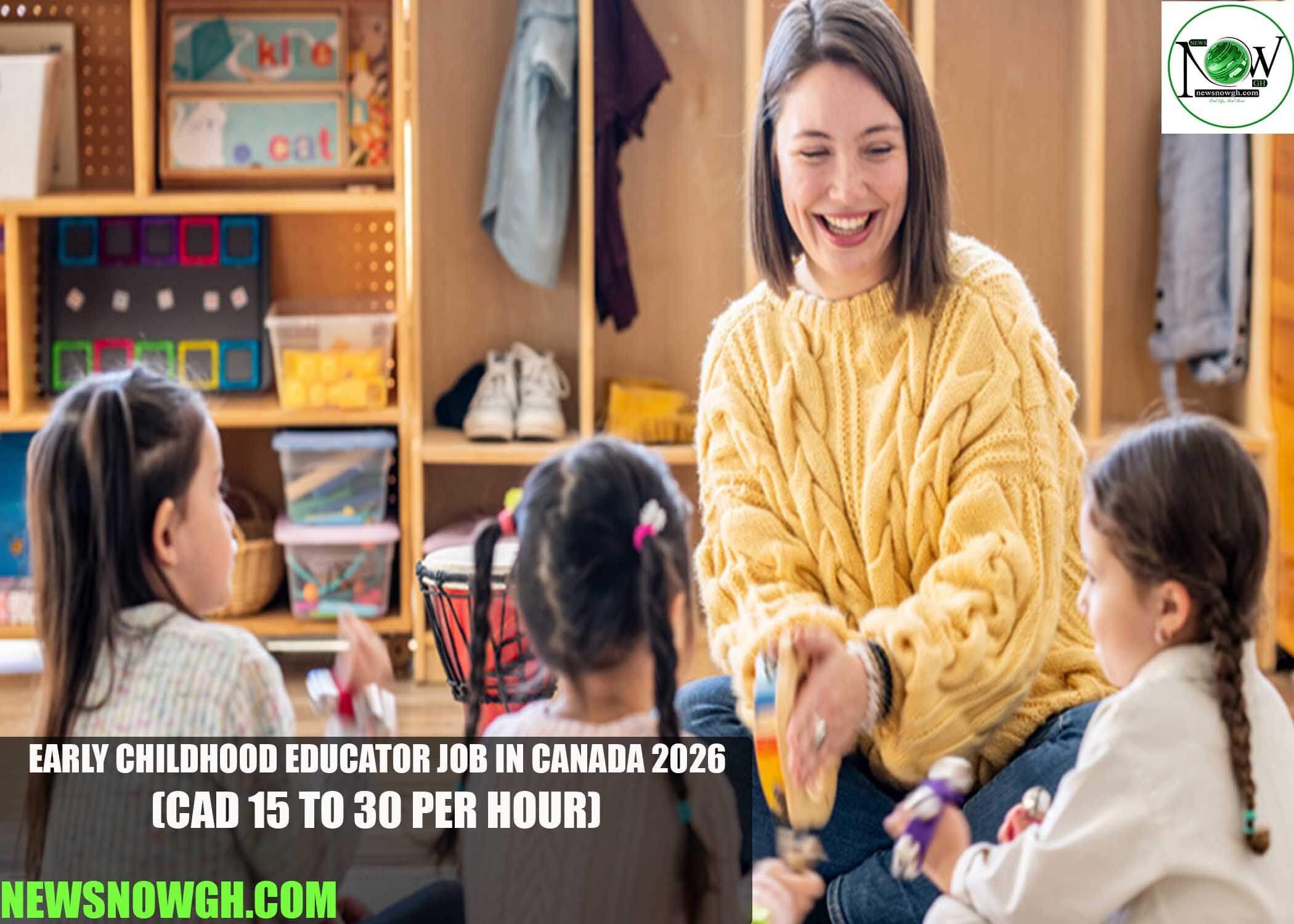 Early Childhood Educator Job in Canada 2026