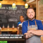 Food Service Supervisor Job in Canada 2026 | Hirez Manpower Solutions Inc.