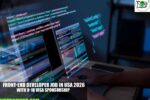 Front-End Developer Job in USA 2026 with H-1B Visa Sponsorship