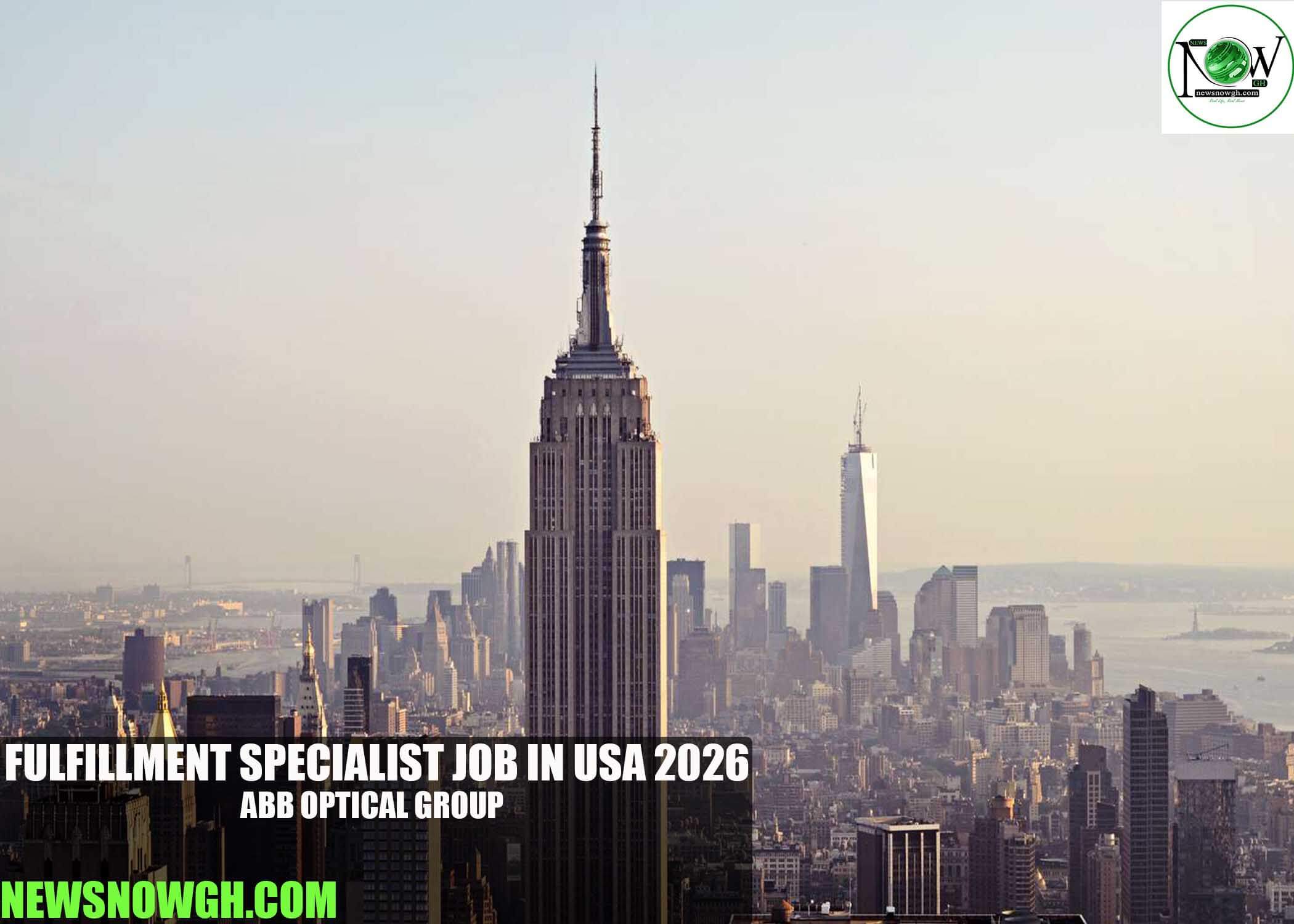 Fulfillment Specialist Job in USA 2026 | ABB OPTICAL Group