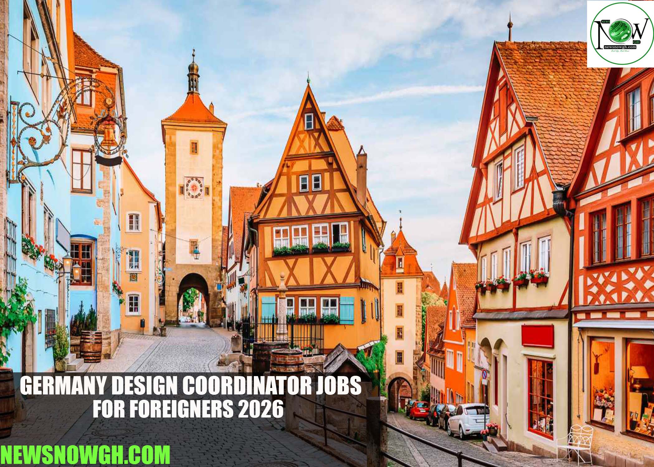 Germany Design Coordinator Jobs for Foreigners