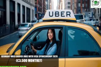 Germany Uber Driver Jobs with Visa Sponsorship 2026