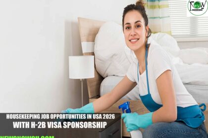 Housekeeping Job Opportunities in USA 2026 with H-2B Visa Sponsorship