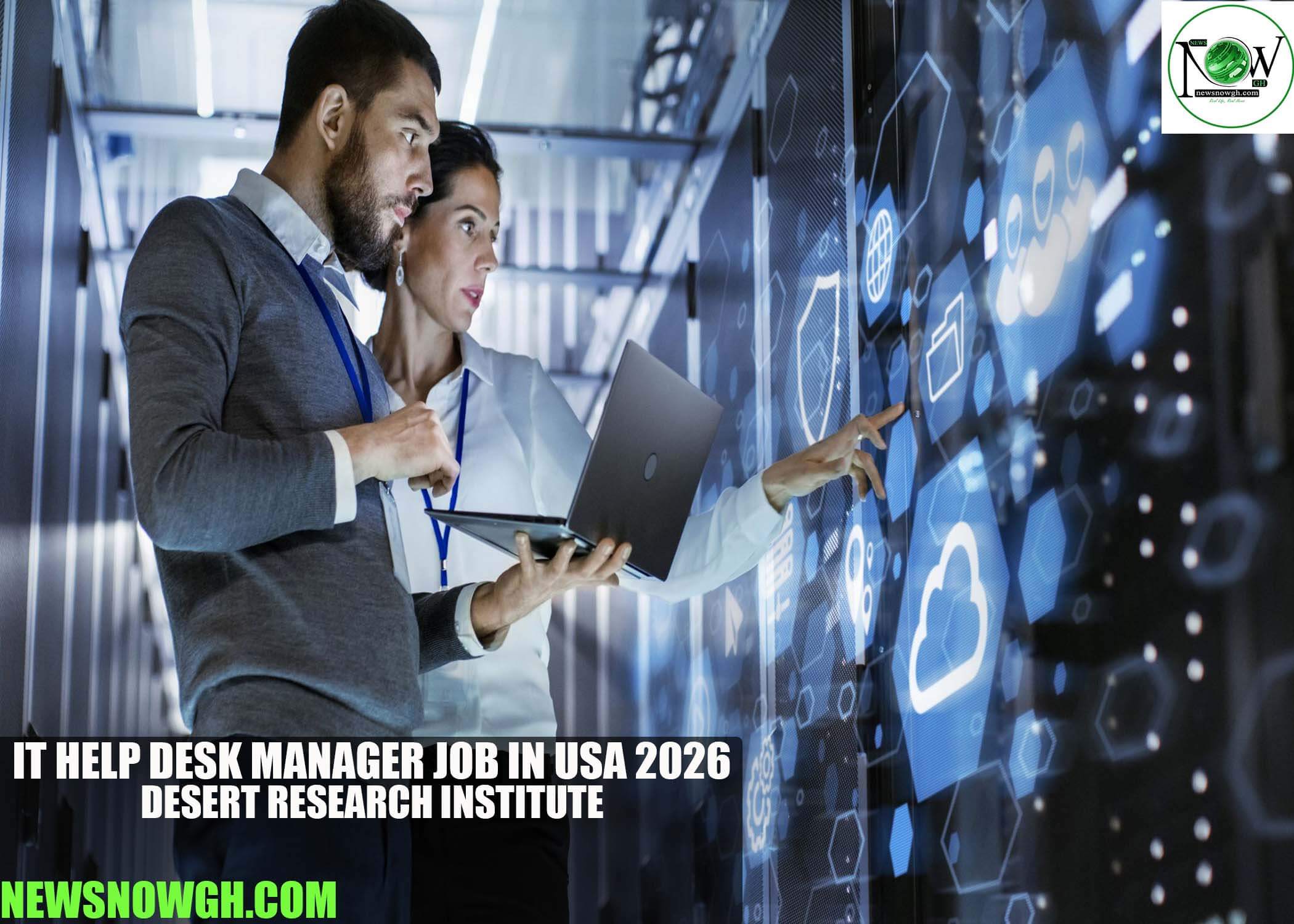 IT Help Desk Manager Job in USA 2026 | Desert Research Institute