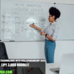 Japan English Teaching Jobs with Visa Sponsorship