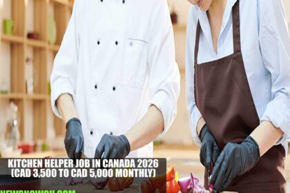 Kitchen Helper Job in Canada 2026