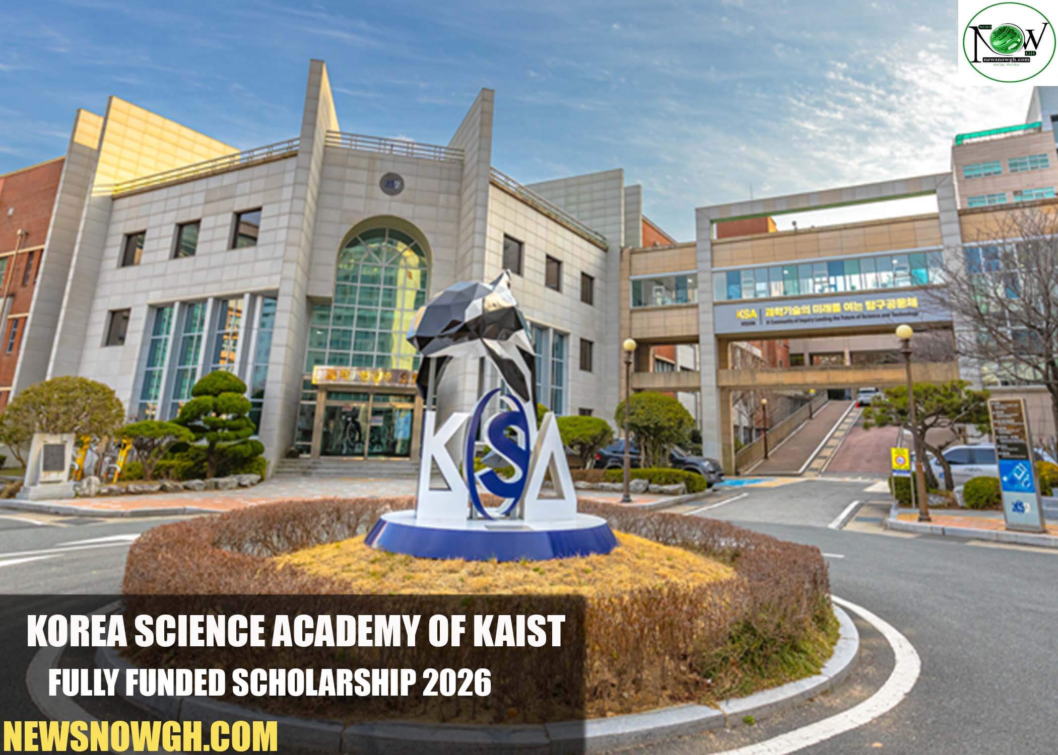 Korea Science Academy of KAIST Fully Funded Scholarship