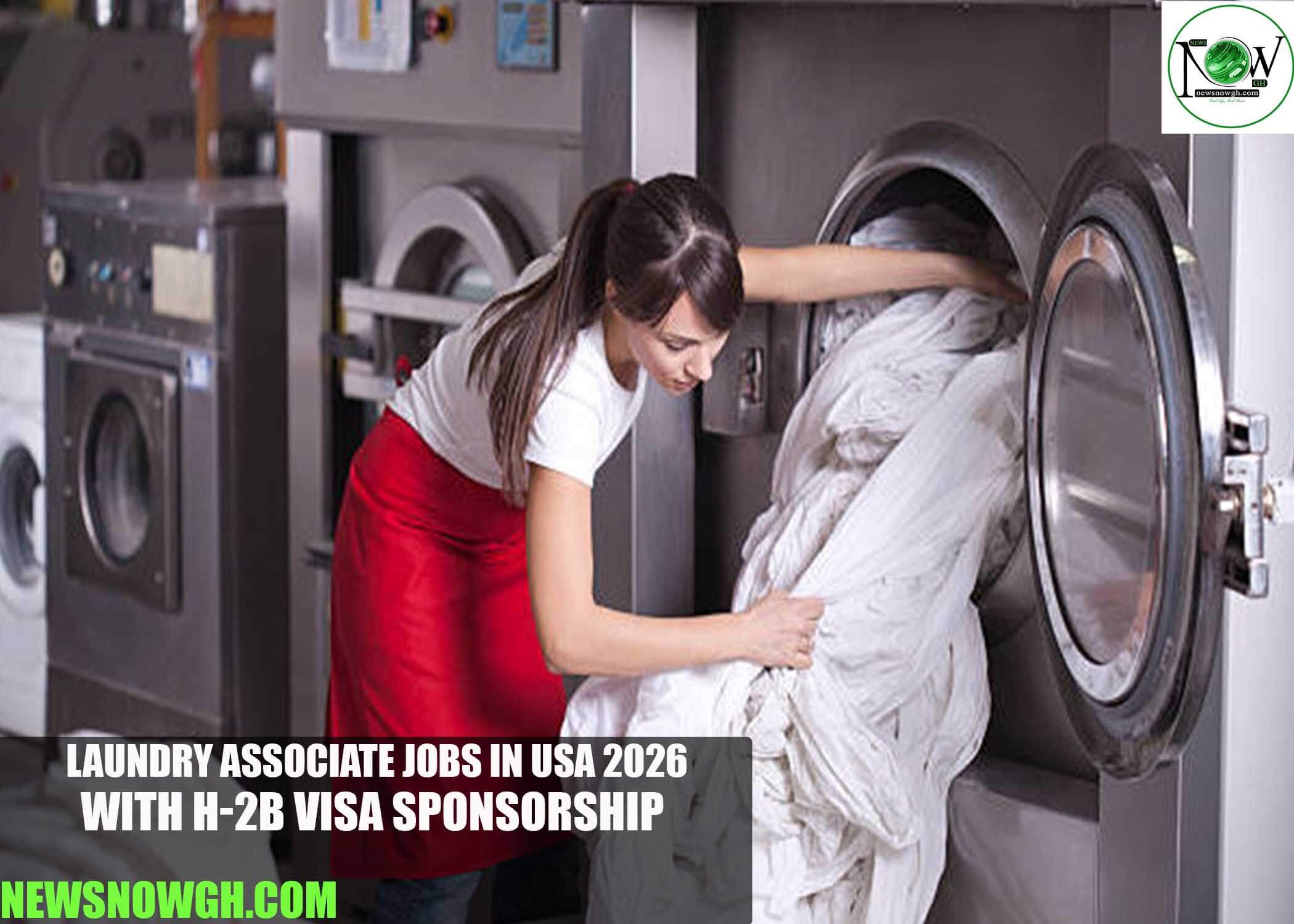 Laundry Associate Jobs in USA 2026 with H-2B Visa Sponsorship