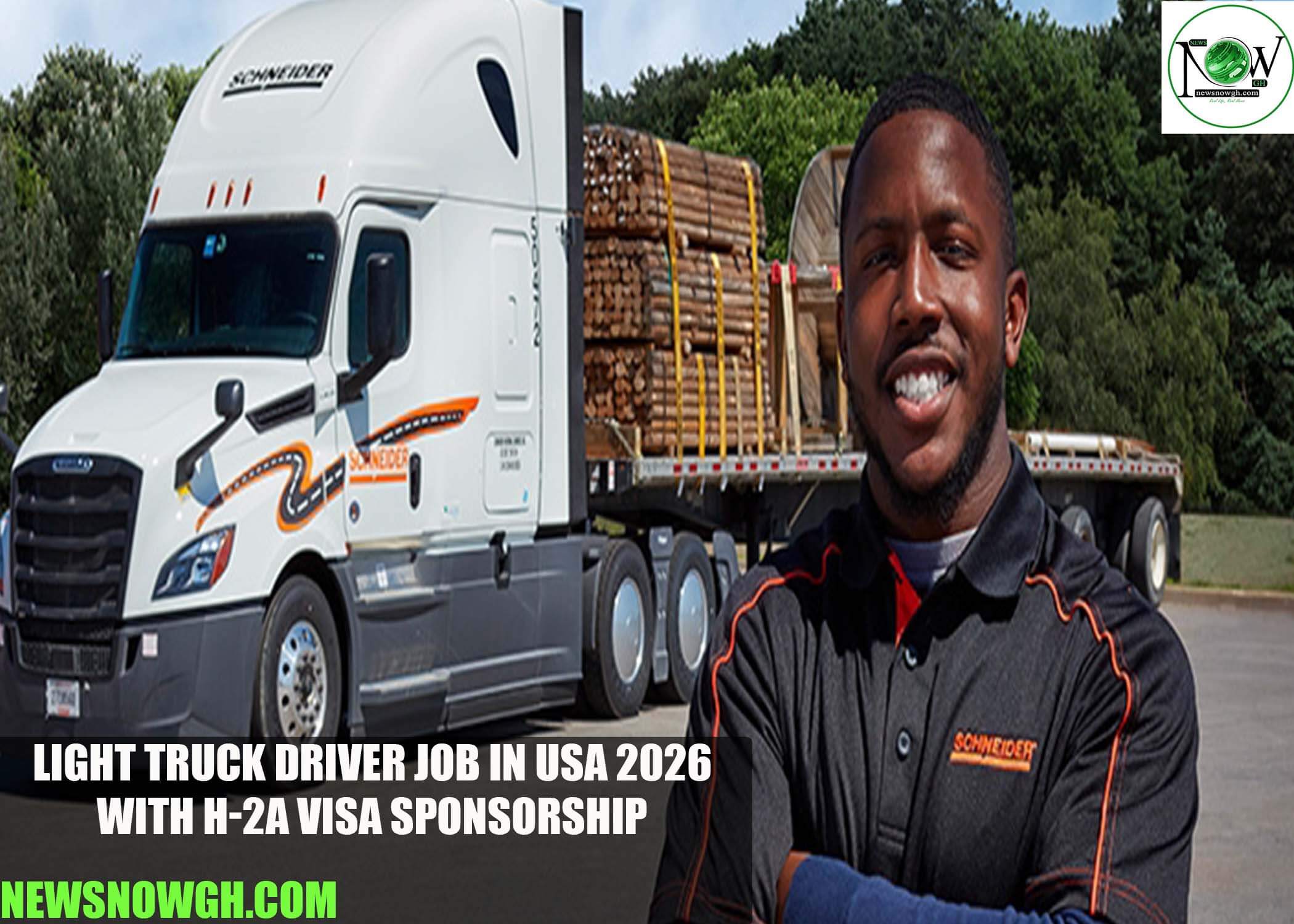 Light Truck Driver Job in USA 2026 with H-2A Visa Sponsorship