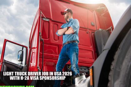 Light Truck Driver Job in USA 2026 with H-2A Visa Sponsorship