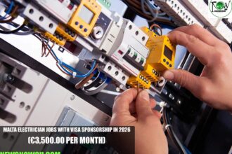 Malta Electrician Jobs with Visa Sponsorship in 2026