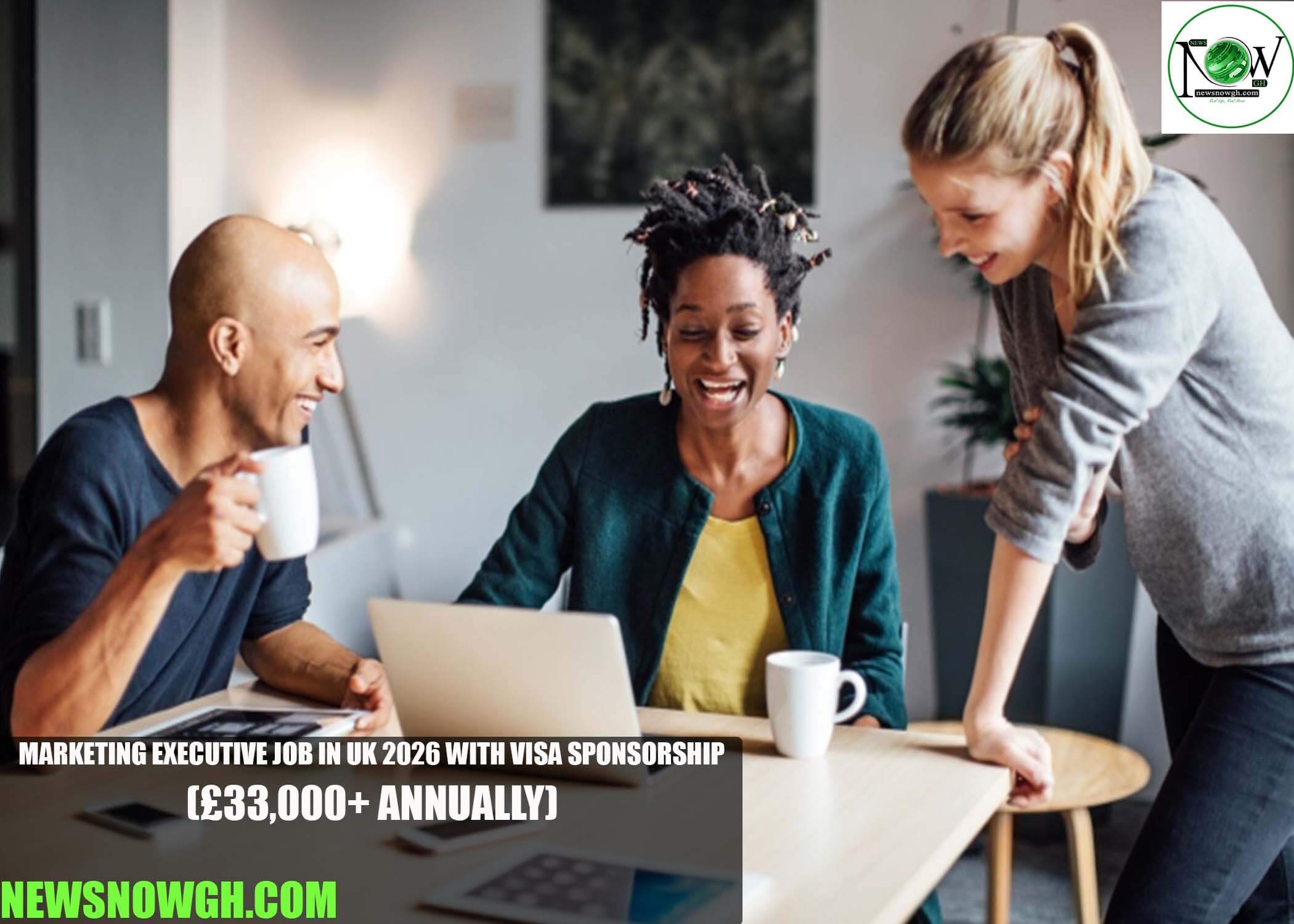Marketing Executive Job in UK 2026 with Visa Sponsorship