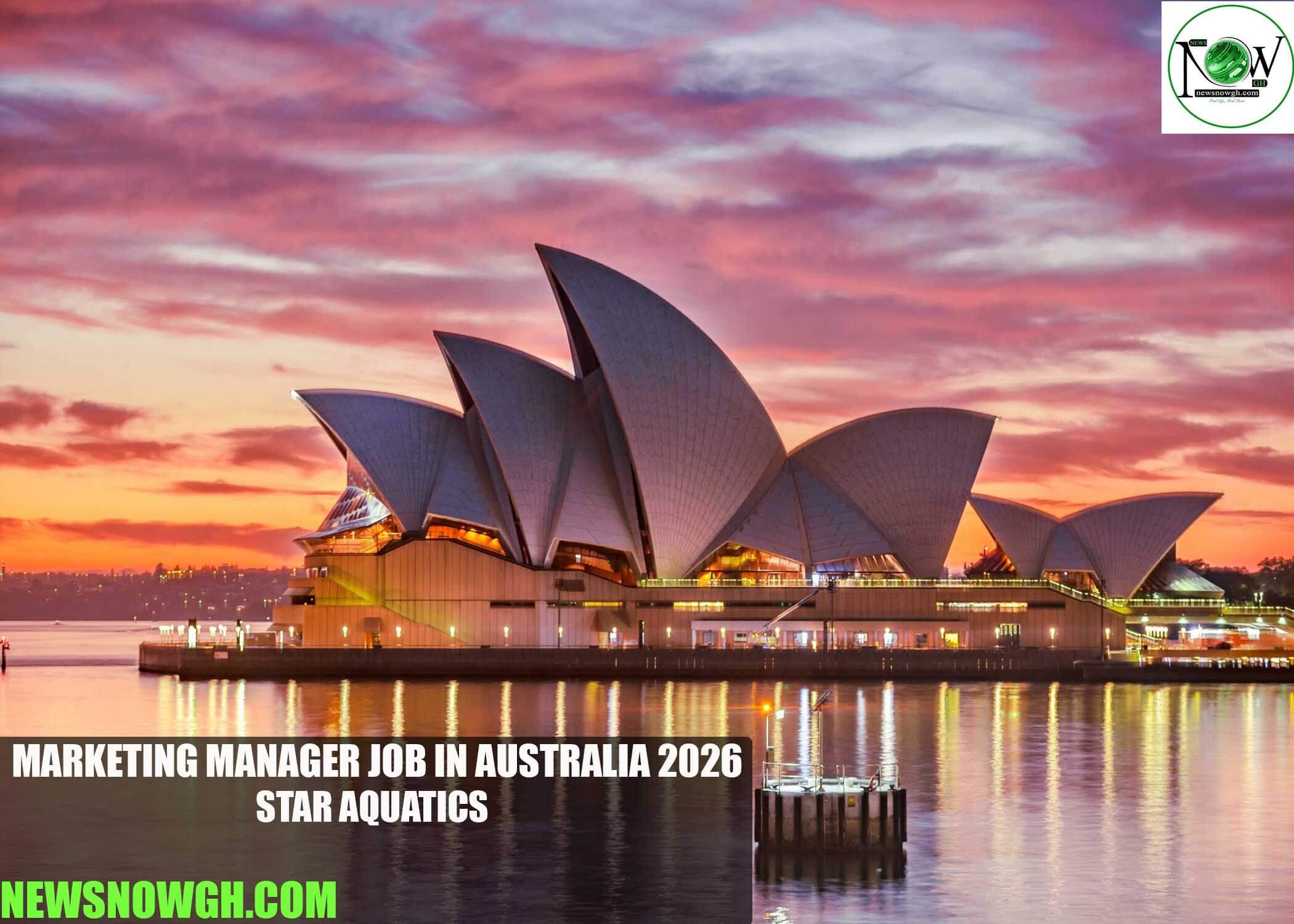 Marketing Manager Job in Australia 2026 | Star Aquatics