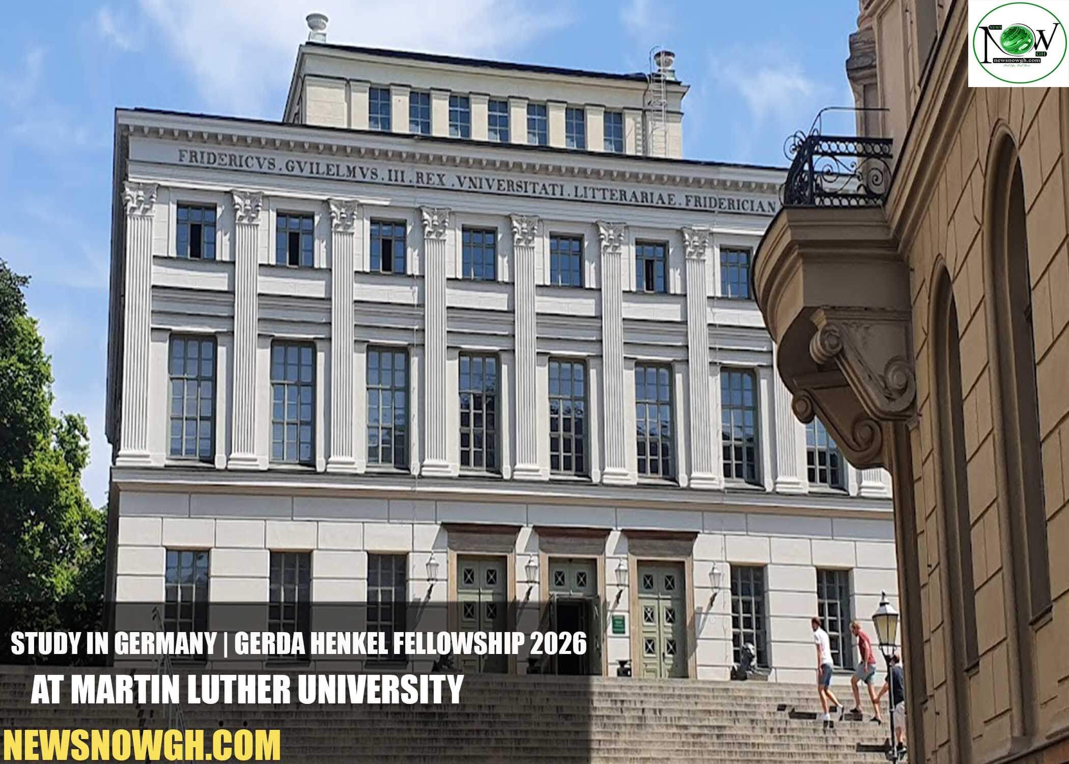 Gerda Henkel Fellowship 2026 at Martin Luther University