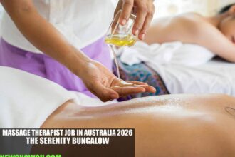Massage Therapist Job in Australia 2026 | The Serenity Bungalow