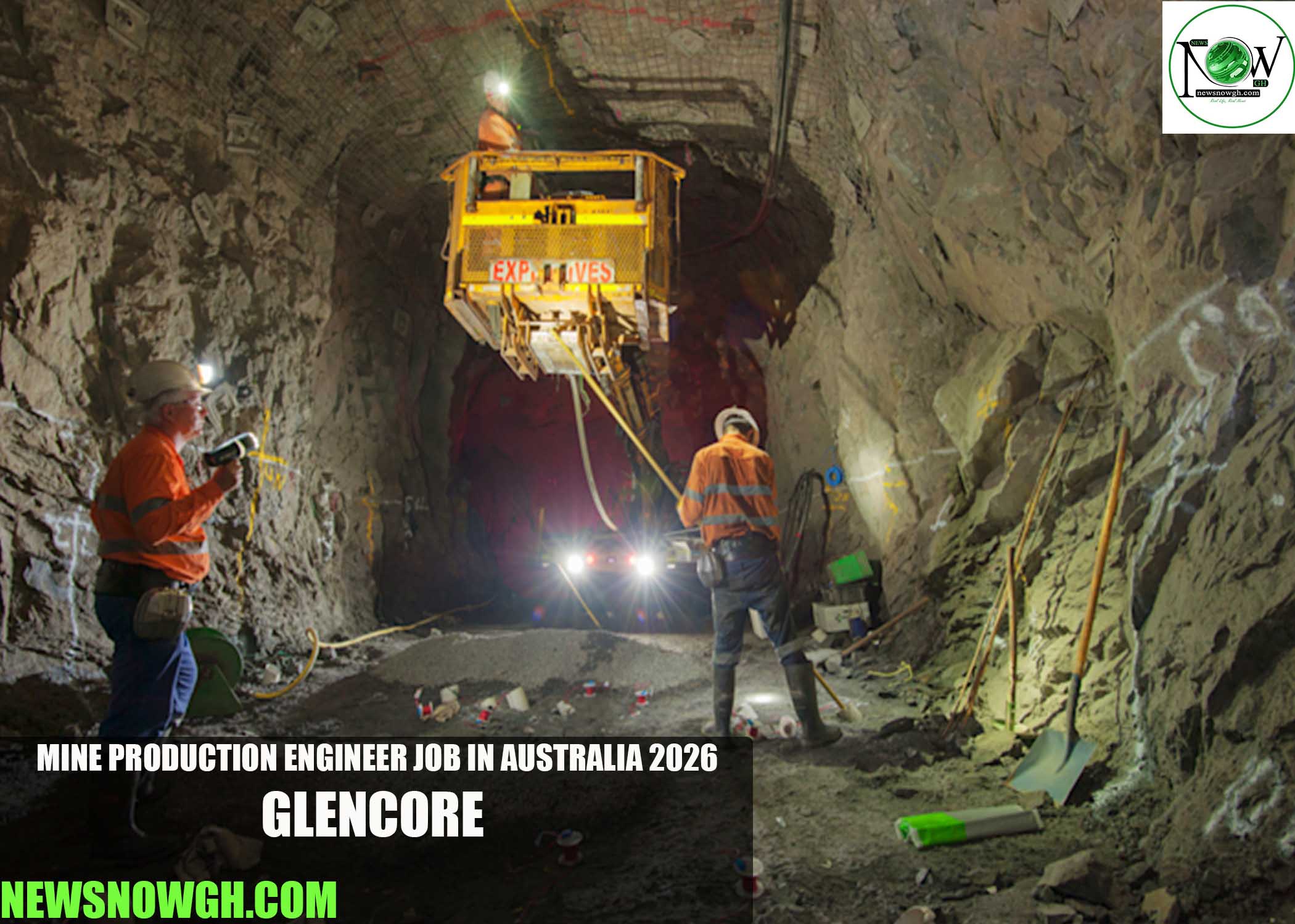 Mine Production Engineer Job in Australia 2026 | Glencore