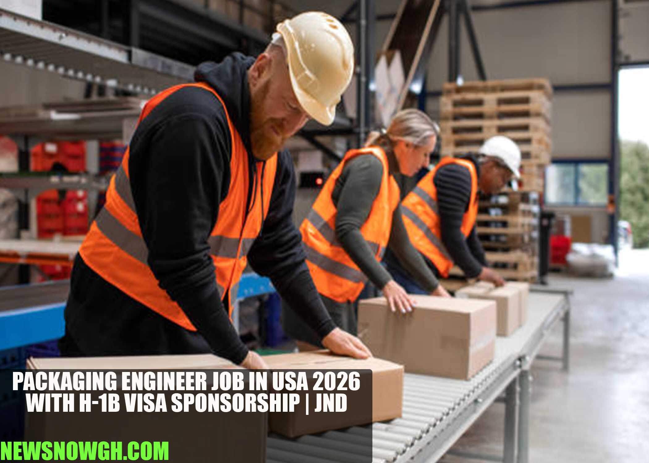 Packaging Engineer Job in USA 2026 with H-1B Visa Sponsorship | JND