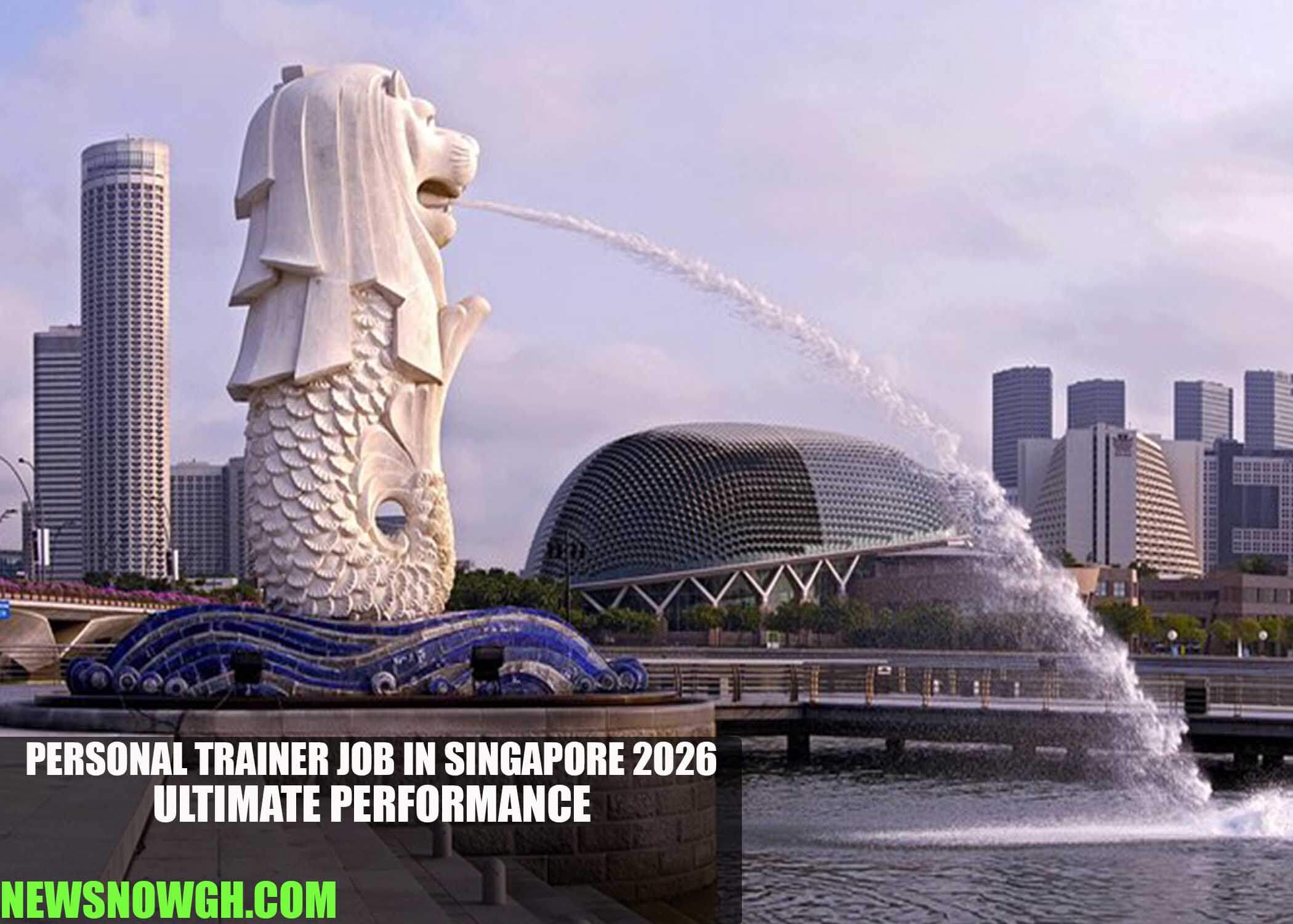 Personal Trainer Job in Singapore 2026 | Ultimate Performance