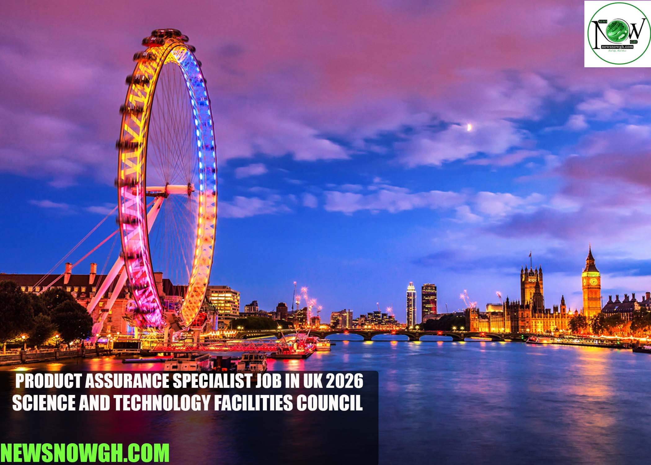 Product Assurance Specialist Job in UK 2026 | Science and Technology Facilities Council