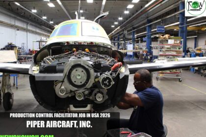Production Control Facilitator Job in USA 2026 | Piper Aircraft, Inc.