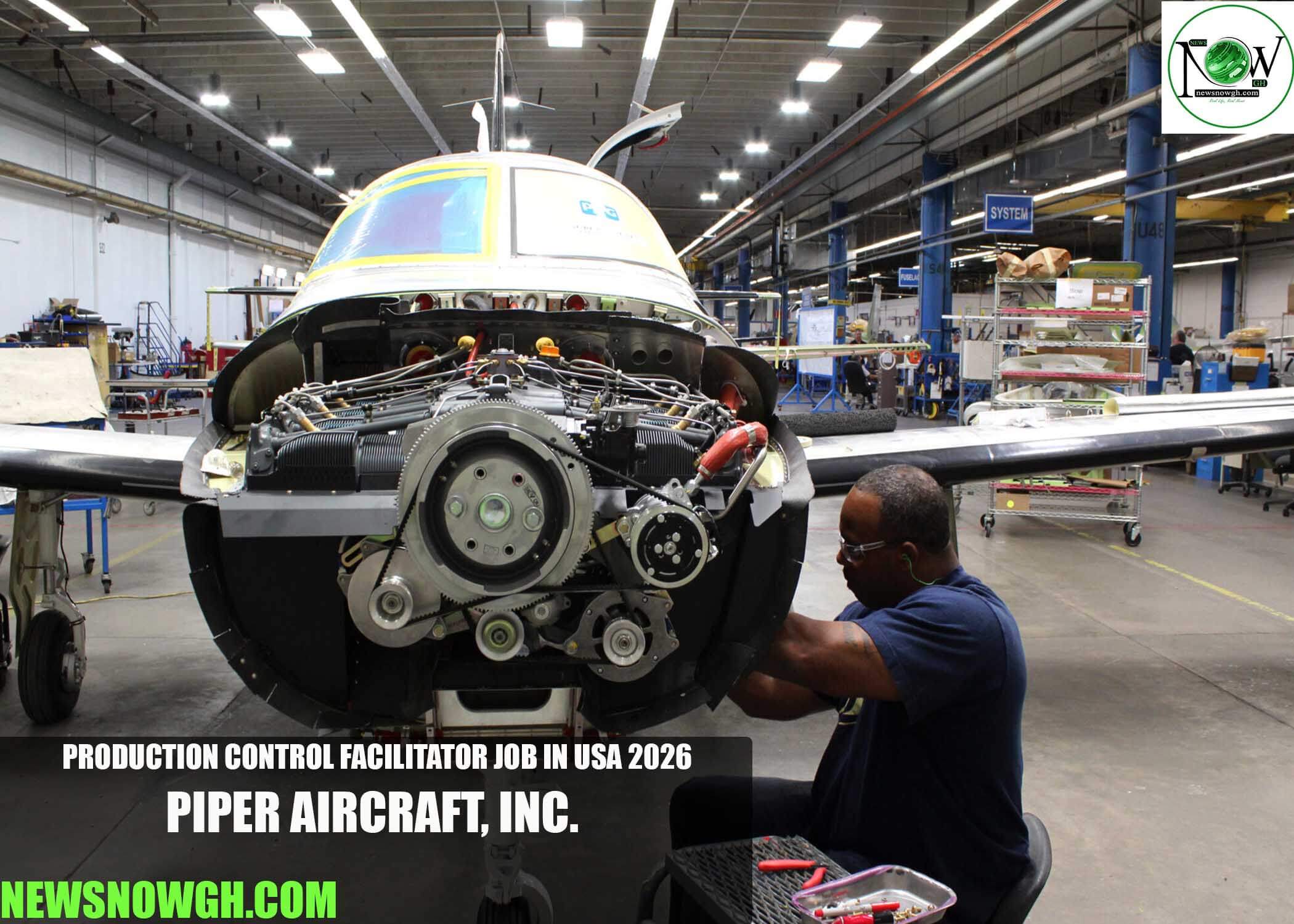 Production Control Facilitator Job in USA 2026 | Piper Aircraft, Inc.