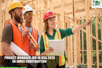 Project Manager Job in USA 2026 | SB James Construction