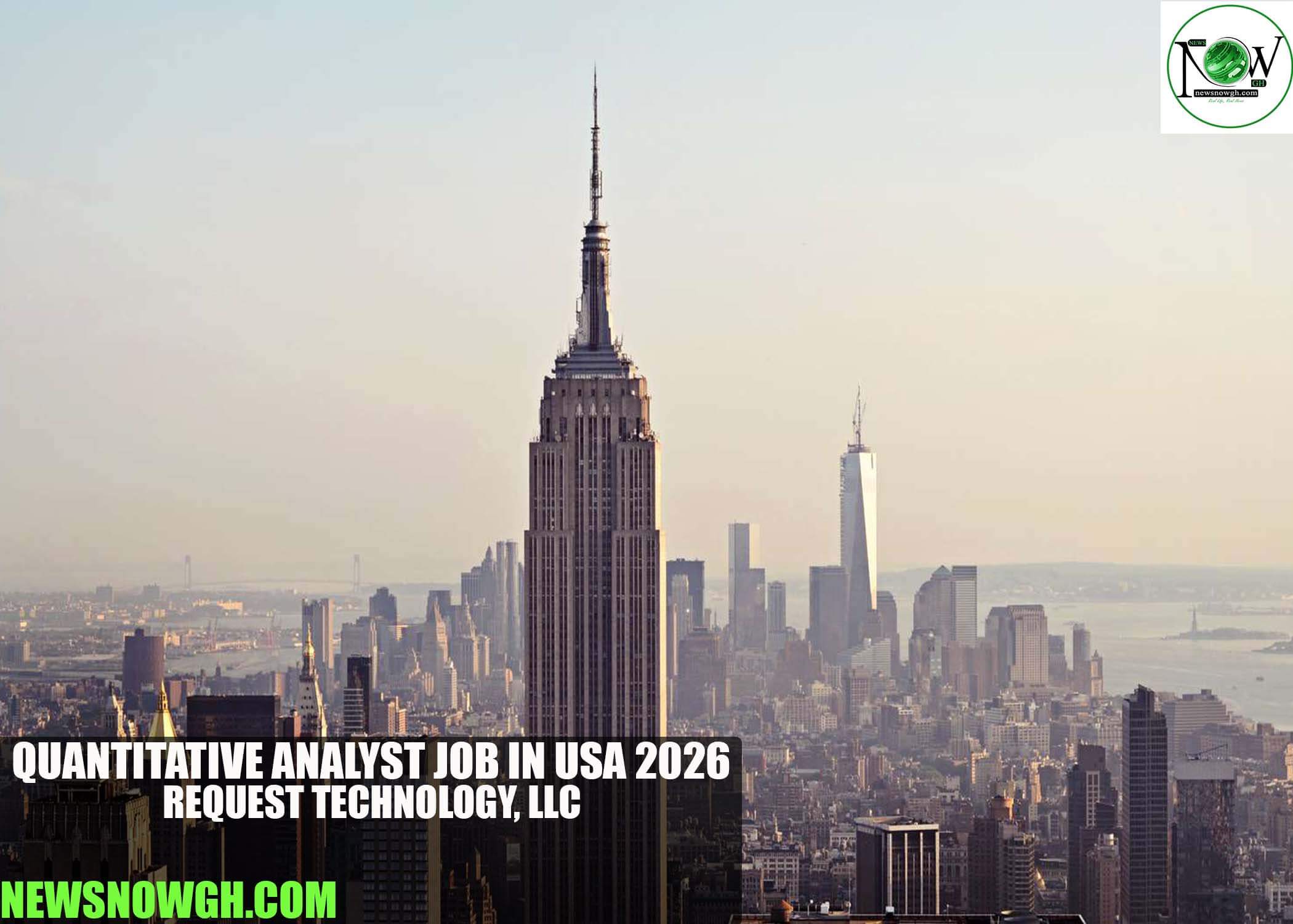 Quantitative Analyst Job in USA 2026 | Request Technology, LLC