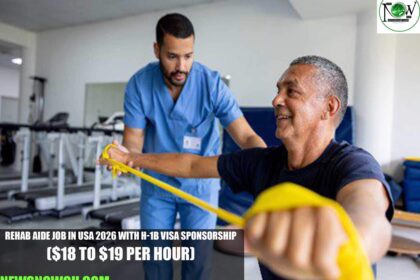 Rehab Aide Job in USA 2026 with H-1B Visa Sponsorship