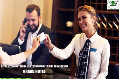 Retail Attendant Job in USA 2026 with H-2B Visa Sponsorship | Grand Hotel