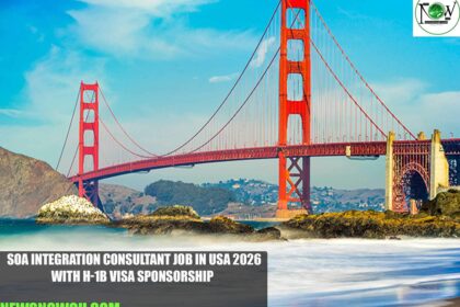 SOA Integration Consultant Job in USA 2026 with H-1B Visa Sponsorship